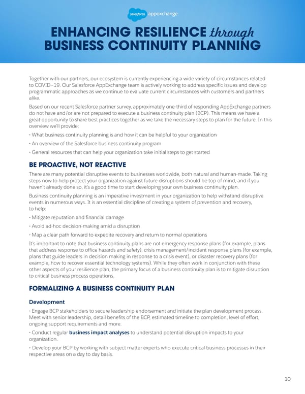 AppExchange Business Playbook - Page 11