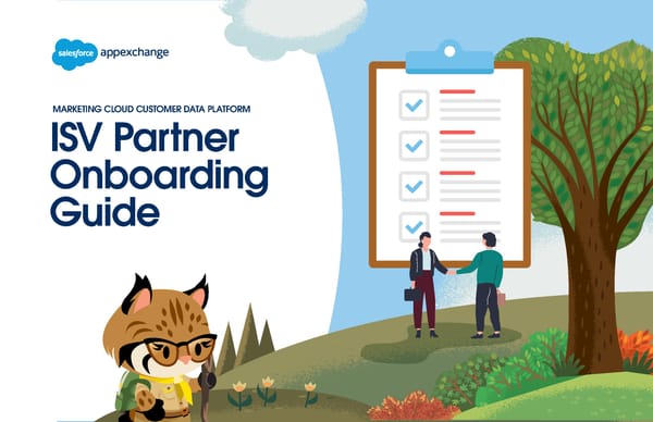 Marketing Cloud Customer Data Platform: ISV Partner Onboarding Guide - Page 1