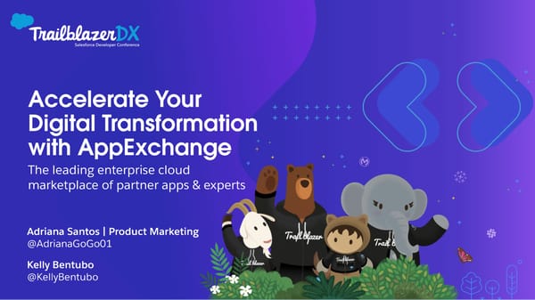 TrailblazerDX Theater Session: Accelerate Your Digital Transformation with AppExchange - Page 1